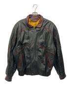 MUNPERムンペル）の古着「レザージャケット」｜ブラック×ブラウン