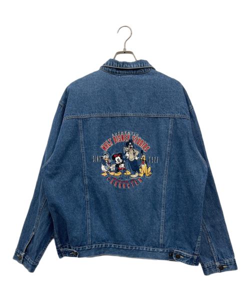 THE Disney Store（ザ ディズニー ストア）THE Disney Store (ザ ディズニー ストア) デニムジャケット ブルー サイズ:Lの古着・服飾アイテム
