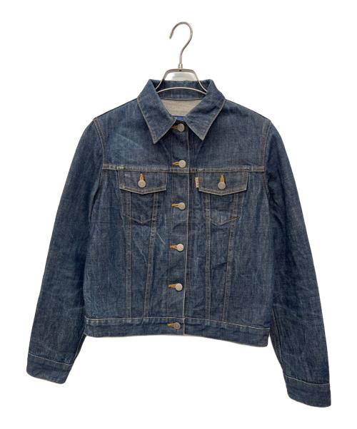 BURBERRY BLUE LABEL（バーバリー ブルー レーベル）BURBERRY BLUE LABEL (バーバリー ブルー レーベル) デニムジャケット ネイビー サイズ:38の古着・服飾アイテム