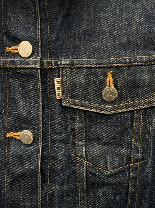 BURBERRY BLUE LABEL（バーバリー ブルー レーベル）BURBERRY BLUE LABEL (バーバリー ブルー レーベル) デニムジャケット ネイビー サイズ:38の古着・服飾アイテム