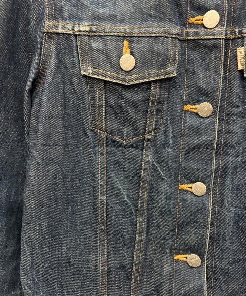 BURBERRY BLUE LABEL（バーバリー ブルー レーベル）BURBERRY BLUE LABEL (バーバリー ブルー レーベル) デニムジャケット ネイビー サイズ:38の古着・服飾アイテム