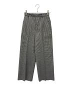 LOEFFロエフ）の古着「スラックス」｜ホワイト×ブラック