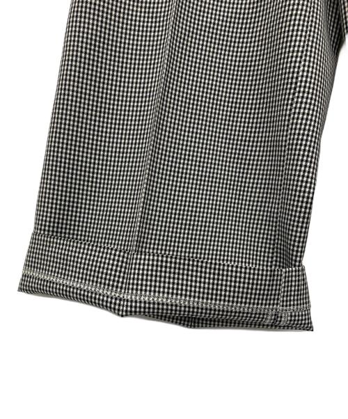 LOEFF（ロエフ）LOEFF (ロエフ) スラックス ホワイト×ブラックの古着・服飾アイテム