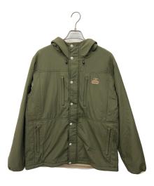 CHUMS（チャムス）の古着「インフィニアム リバーシブルフーディー」｜ベージュ×オリーブ