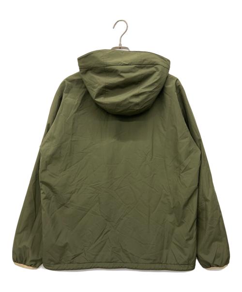CHUMS（チャムス）CHUMS (チャムス) インフィニアム リバーシブルフーディー ベージュ×オリーブ サイズ:Mの古着・服飾アイテム