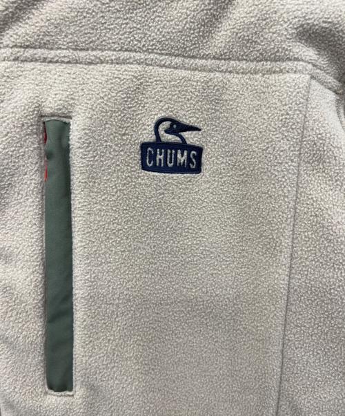 CHUMS（チャムス）CHUMS (チャムス) インフィニアム リバーシブルフーディー ベージュ×オリーブ サイズ:Mの古着・服飾アイテム