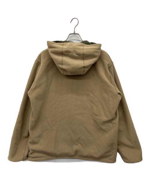 CHUMS（チャムス）CHUMS (チャムス) インフィニアム リバーシブルフーディー ベージュ×オリーブ サイズ:Mの古着・服飾アイテム