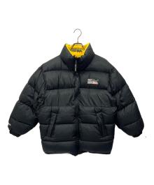 FIRST DOWN（ファーストダウン）の古着「リバーシブルダウンジャケット」｜イエロー×ブラック