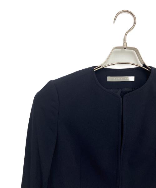 theory luxe（セオリーリュクス）theory luxe (セオリーリュクス) ノーカラージャケット ネイビー サイズ:SIZE 32の古着・服飾アイテム