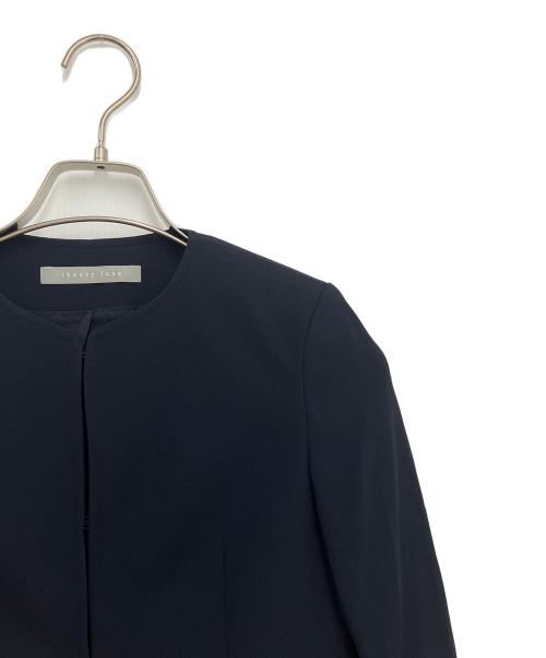 theory luxe（セオリーリュクス）theory luxe (セオリーリュクス) ノーカラージャケット ネイビー サイズ:SIZE 32の古着・服飾アイテム