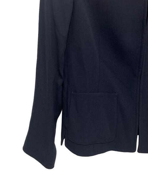 theory luxe（セオリーリュクス）theory luxe (セオリーリュクス) ノーカラージャケット ネイビー サイズ:SIZE 32の古着・服飾アイテム