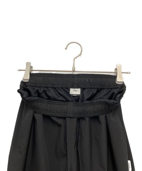 WTAPS（ダブルタップス）WTAPS (ダブルタップス) TAFFETA PANTS イージーパンツ ブラック サイズ:01の古着・服飾アイテム