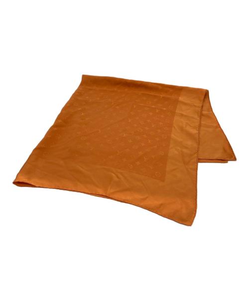 LOUIS VUITTON（ルイ ヴィトン）LOUIS VUITTON (ルイ ヴィトン) シルクストール　モノグラム オレンジの古着・服飾アイテム