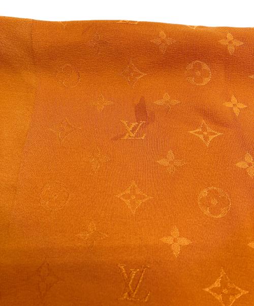 LOUIS VUITTON（ルイ ヴィトン）LOUIS VUITTON (ルイ ヴィトン) シルクストール　モノグラム オレンジの古着・服飾アイテム