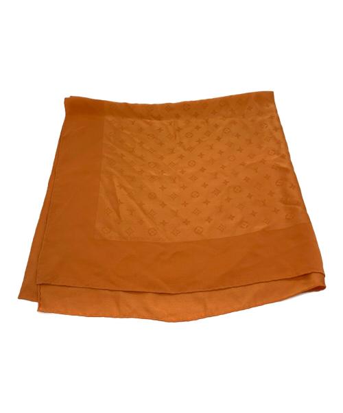 LOUIS VUITTON（ルイ ヴィトン）LOUIS VUITTON (ルイ ヴィトン) シルクストール　モノグラム オレンジの古着・服飾アイテム