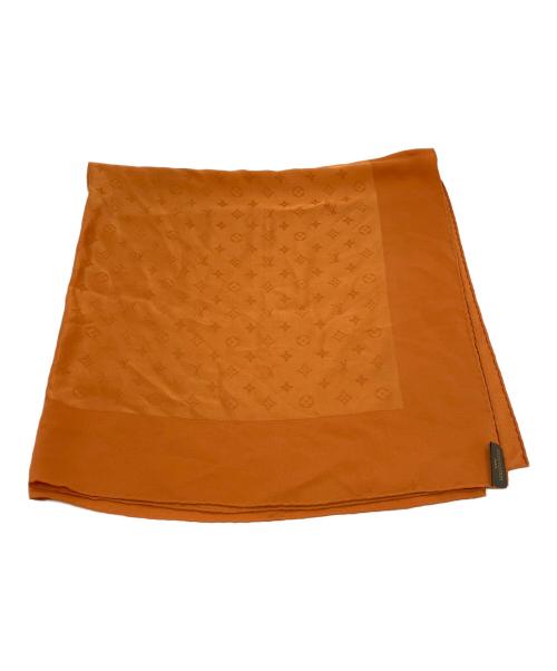 LOUIS VUITTON（ルイ ヴィトン）LOUIS VUITTON (ルイ ヴィトン) シルクストール　モノグラム オレンジの古着・服飾アイテム