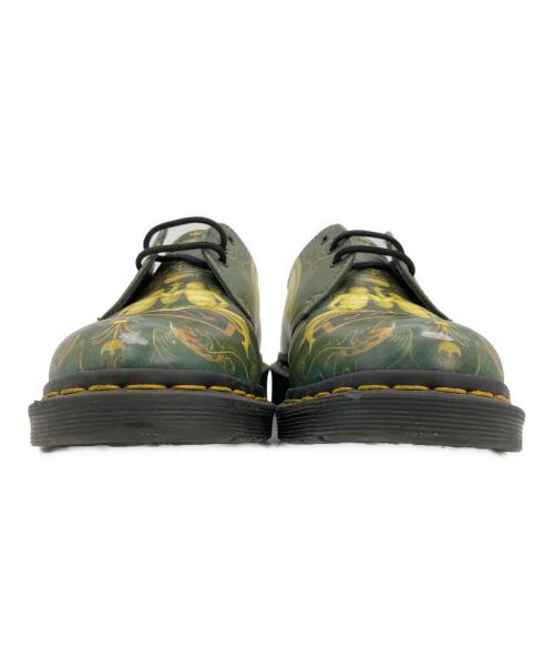 Dr.Martens（ドクターマーチン）Dr.Martens (ドクターマーチン) 受胎告知 グリーン×イエロー サイズ:UK5の古着・服飾アイテム