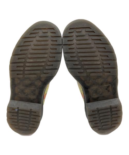 Dr.Martens（ドクターマーチン）Dr.Martens (ドクターマーチン) 受胎告知 グリーン×イエロー サイズ:UK5の古着・服飾アイテム