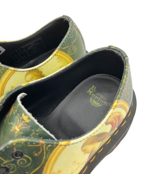 Dr.Martens（ドクターマーチン）Dr.Martens (ドクターマーチン) 受胎告知 グリーン×イエロー サイズ:UK5の古着・服飾アイテム
