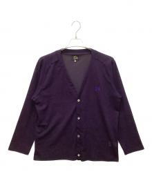 Needles（ニードルズ）の古着「KP243　ニットカーディガン」｜パープル