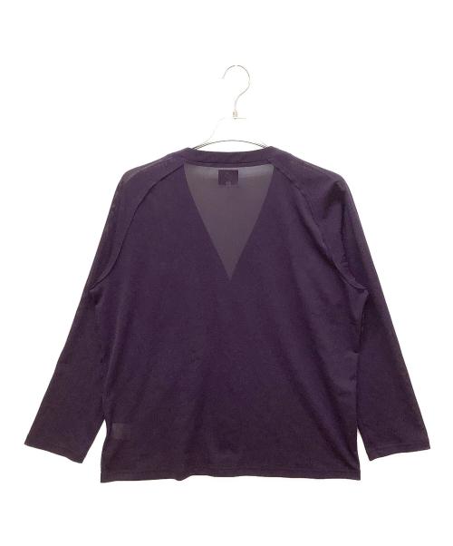Needles（ニードルズ）Needles (ニードルズ) KP243　ニットカーディガン パープル サイズ:Mの古着・服飾アイテム