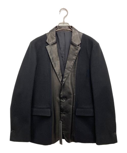 ISAMU KATAYAMA BACKLASH（イサムカタヤマ・バックラッシュ）ISAMU KATAYAMA BACKLASH (イサムカタヤマ・バックラッシュ) 切替ジャケット ブラック サイズ:Mの古着・服飾アイテム