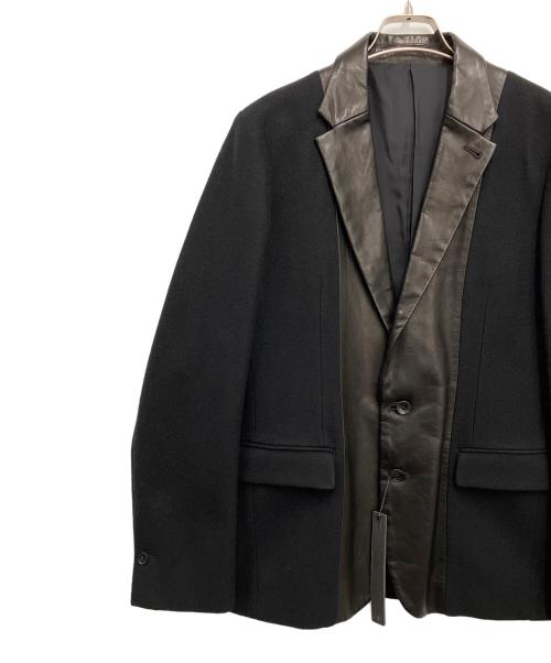 ISAMU KATAYAMA BACKLASH（イサムカタヤマ・バックラッシュ）ISAMU KATAYAMA BACKLASH (イサムカタヤマ・バックラッシュ) 切替ジャケット ブラック サイズ:Mの古着・服飾アイテム