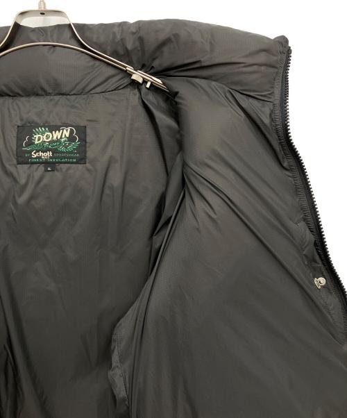 Schott（ショット）Schott (ショット) ダウンジャケット ブラック サイズ:XLの古着・服飾アイテム