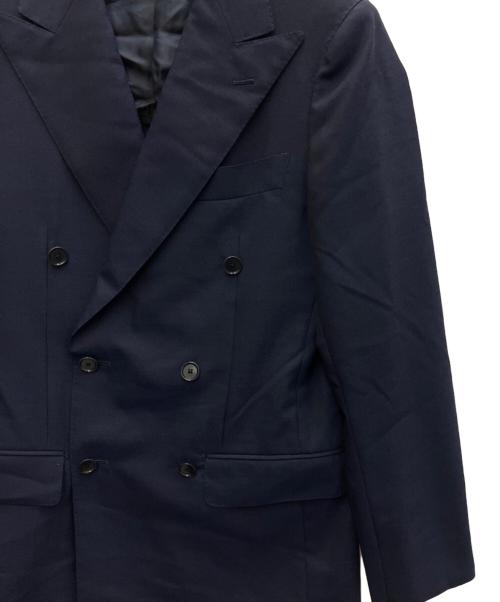 UNITED ARROWS（ユナイテッドアローズ）UNITED ARROWS (ユナイテッドアローズ) サージ3ボタンダブルスーツ ネイビー サイズ:42の古着・服飾アイテム