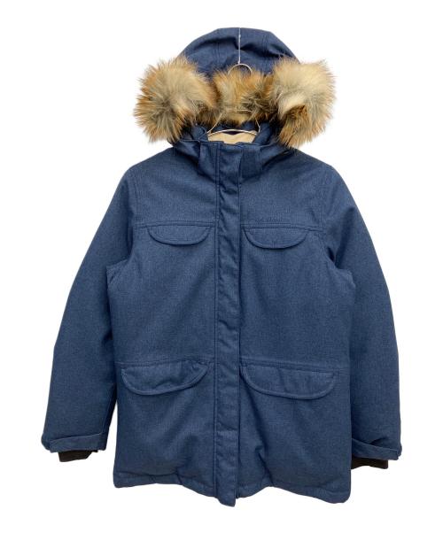 Columbia（コロンビア）Columbia (コロンビア) ダウンジャケット ブルー サイズ:Mの古着・服飾アイテム