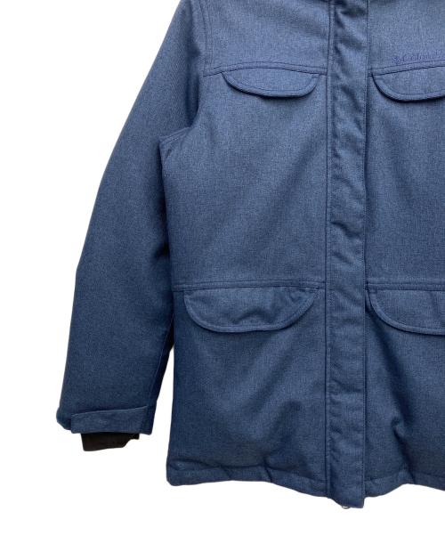 Columbia（コロンビア）Columbia (コロンビア) ダウンジャケット ブルー サイズ:Mの古着・服飾アイテム