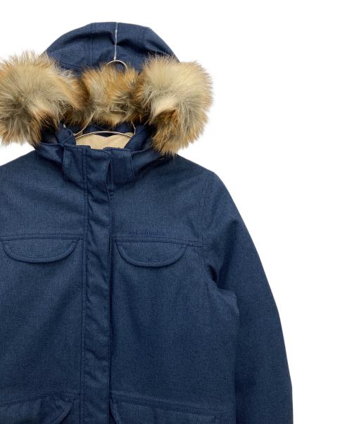 Columbia（コロンビア）Columbia (コロンビア) ダウンジャケット ブルー サイズ:Mの古着・服飾アイテム