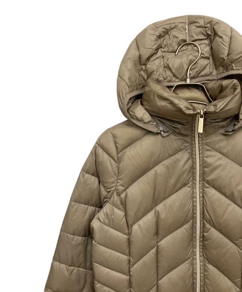 MICHAEL KORS（マイケルコース）MICHAEL KORS (マイケルコース) ダウンジャケット ベージュ サイズ:XSの古着・服飾アイテム