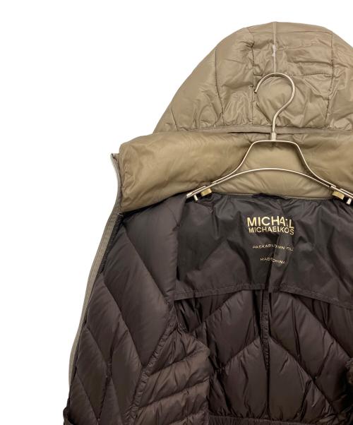 MICHAEL KORS（マイケルコース）MICHAEL KORS (マイケルコース) ダウンジャケット ベージュ サイズ:XSの古着・服飾アイテム