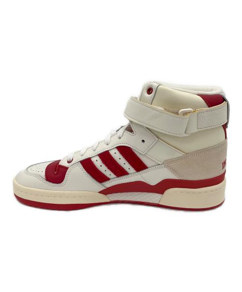 adidas（アディダス）adidas (アディダス) FORUM 84 HI “Indiana Hoosiers” レッド×ホワイト サイズ:29.5の古着・服飾アイテム