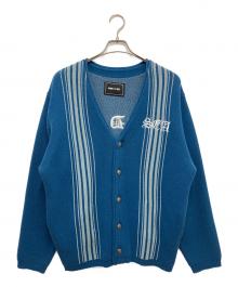 WIND AND SEA（ウィンダンシー）の古着「CENTER LINE CARDIGAN」｜ブルー
