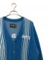 中古・古着 WIND AND SEA (ウィンダンシー) CENTER LINE CARDIGAN ブルー サイズ:L：12000円
