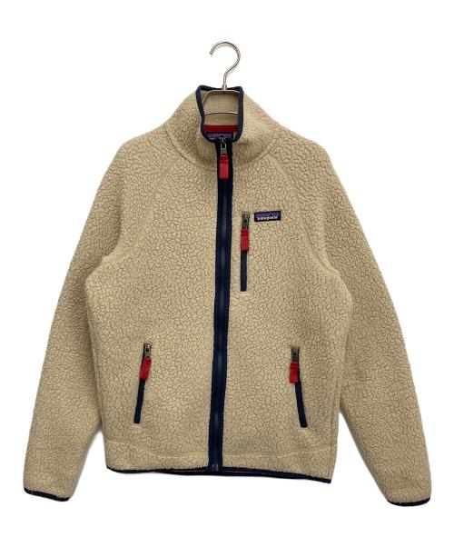 Patagonia（パタゴニア）Patagonia (パタゴニア) レトロパイルジャェット アイボリー サイズ:Sの古着・服飾アイテム