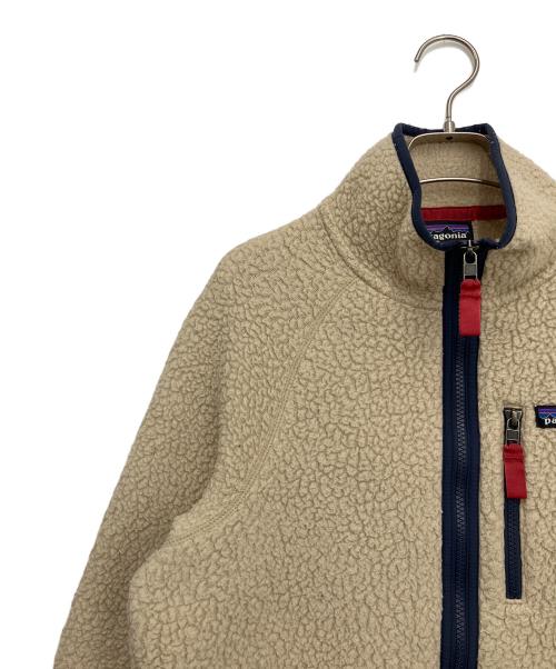 Patagonia（パタゴニア）Patagonia (パタゴニア) レトロパイルジャェット アイボリー サイズ:Sの古着・服飾アイテム