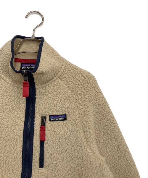 Patagonia（パタゴニア）Patagonia (パタゴニア) レトロパイルジャェット アイボリー サイズ:Sの古着・服飾アイテム