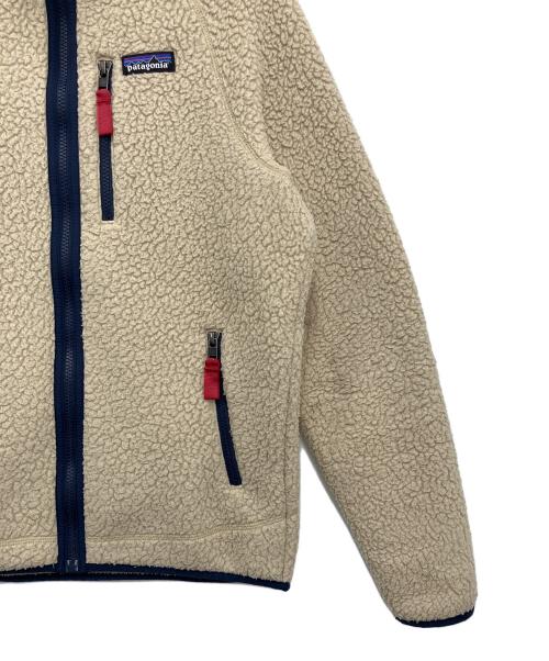 Patagonia（パタゴニア）Patagonia (パタゴニア) レトロパイルジャェット アイボリー サイズ:Sの古着・服飾アイテム