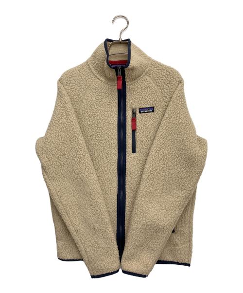 Patagonia（パタゴニア）Patagonia (パタゴニア) レトロパイルジャェット アイボリー サイズ:Sの古着・服飾アイテム