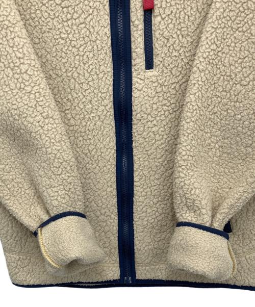 Patagonia（パタゴニア）Patagonia (パタゴニア) レトロパイルジャェット アイボリー サイズ:Sの古着・服飾アイテム