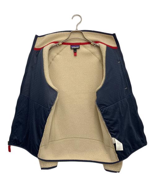 Patagonia（パタゴニア）Patagonia (パタゴニア) レトロパイルジャェット アイボリー サイズ:Sの古着・服飾アイテム
