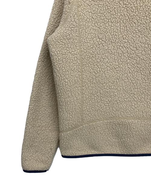 Patagonia（パタゴニア）Patagonia (パタゴニア) レトロパイルジャェット アイボリー サイズ:Sの古着・服飾アイテム