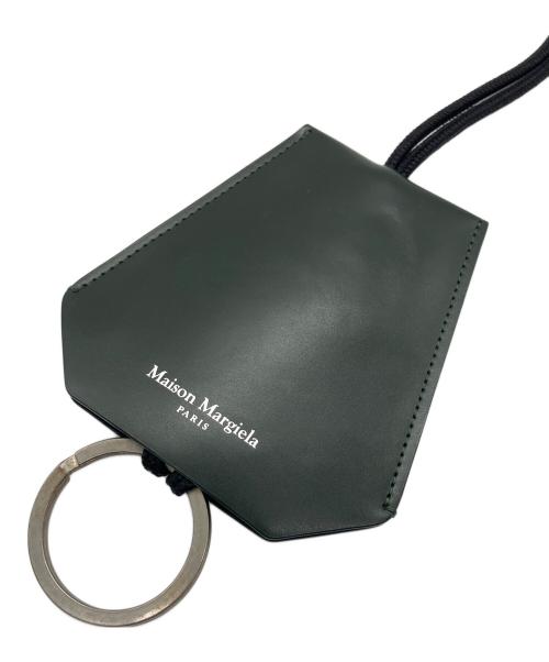 Maison Margiela（メゾンマルジェラ）Maison Margiela (メゾンマルジェラ) クロシェットキーリングネックレス オリーブの古着・服飾アイテム