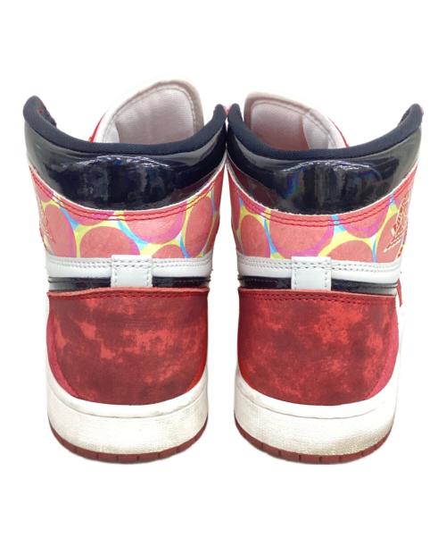 NIKE（ナイキ）NIKE (ナイキ) SPIDER-MAN (スパイダーマン) AIR JORDAN 1 RETRO HIGH OG SPIDER-MAN レッド×ホワイト サイズ:US9の古着・服飾アイテム