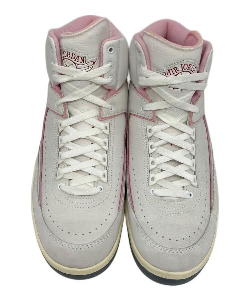 NIKE（ナイキ）NIKE (ナイキ) AIR JORDAN 2 RETRO ホワイト×ピンク サイズ:29cmの古着・服飾アイテム