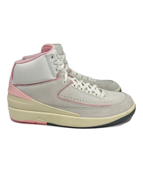 NIKE（ナイキ）NIKE (ナイキ) AIR JORDAN 2 RETRO ホワイト×ピンク サイズ:29cmの古着・服飾アイテム
