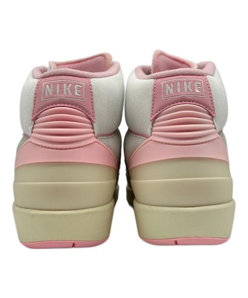 NIKE（ナイキ）NIKE (ナイキ) AIR JORDAN 2 RETRO ホワイト×ピンク サイズ:29cmの古着・服飾アイテム